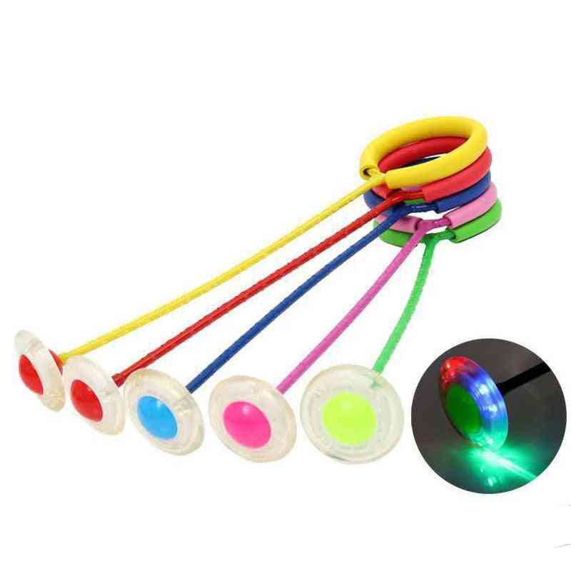 Flash Jumping Foot Force Ball For Kids