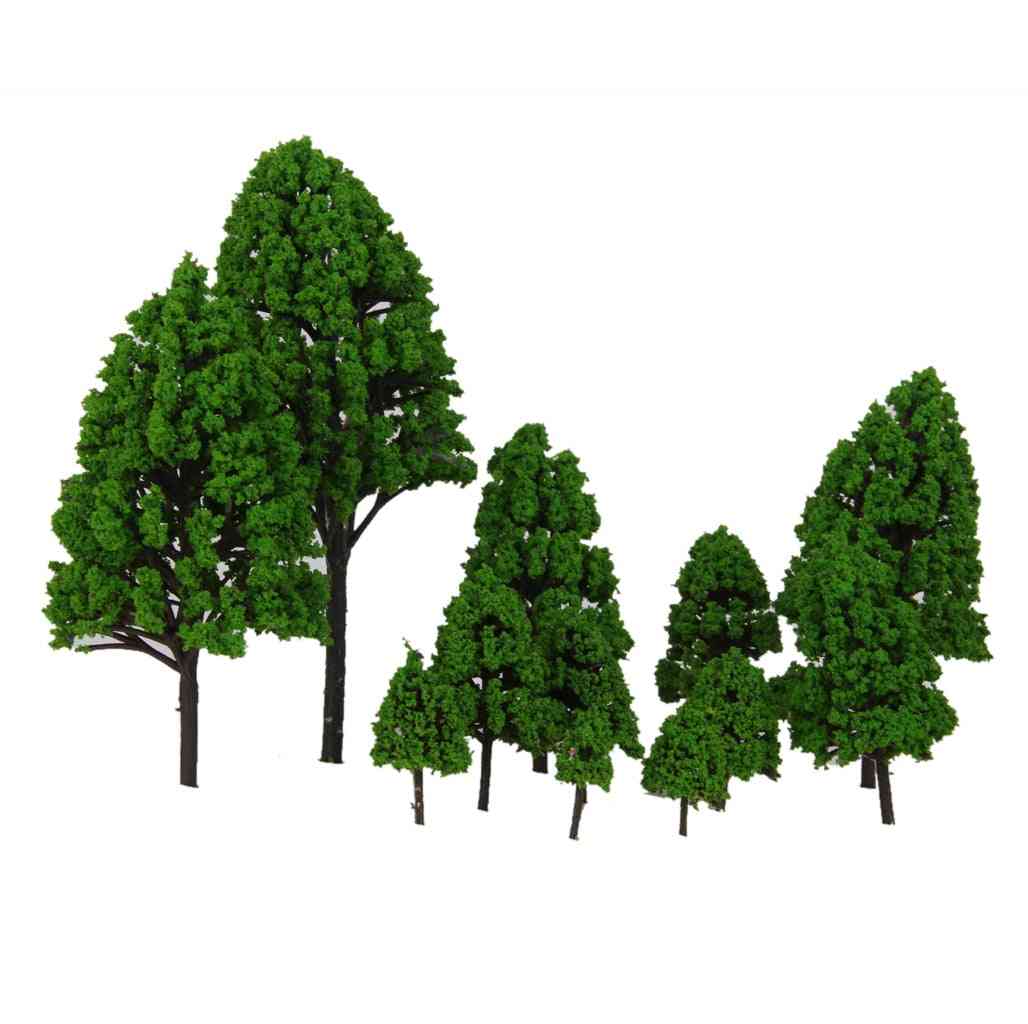 Mixed Model Trees For Model Train Diorama