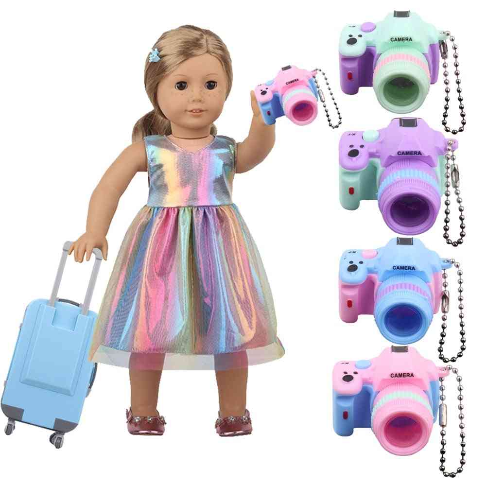 Muoti nukke tarvikkeet vaatteet trave pu matkalaukut