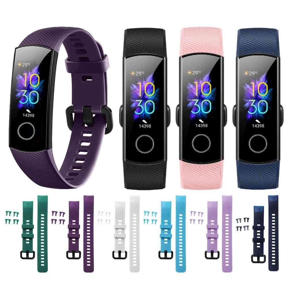 Colorful Silicone Wristbands Watch Band Replacement Strap