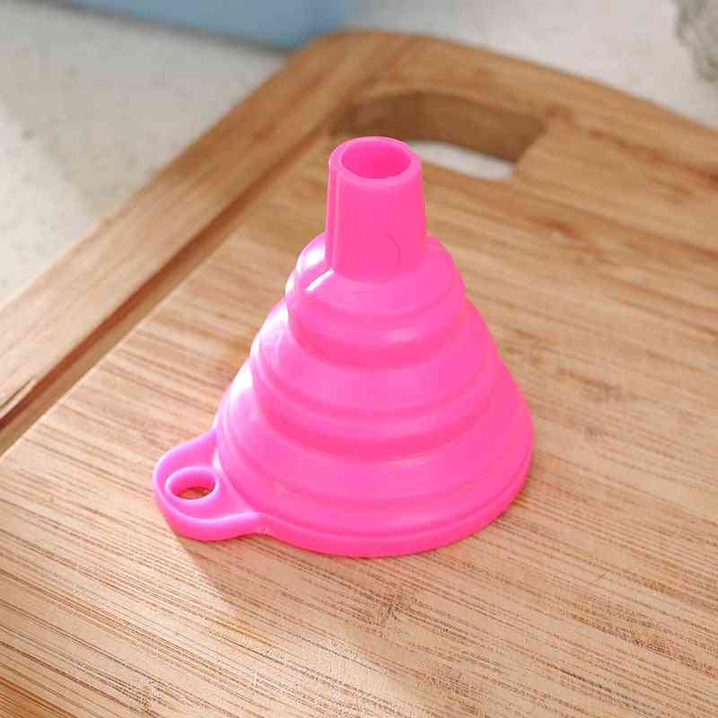 New Diamond Embroidery Accessories Tool Convenient Foldable Silicone Funnel