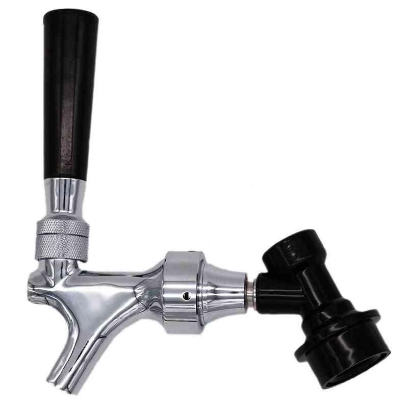 Craft Beer Tap With Liquid Ball Lock, Quick Chrome Beer