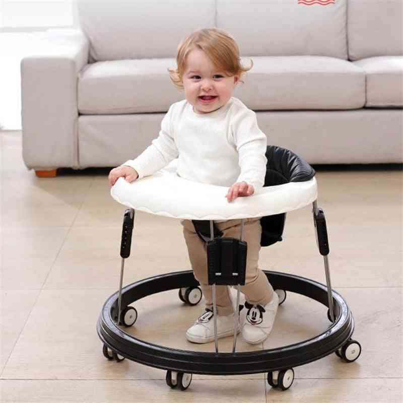 Baby Walker With Wheel Baby Walk Learning Anti Rollover Foldable