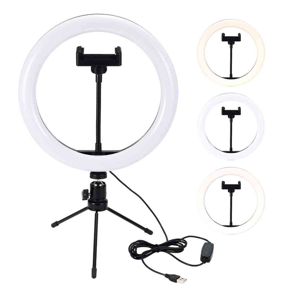 Photo Led Selfie Ring Fill Light Dimmable Camera Phone
