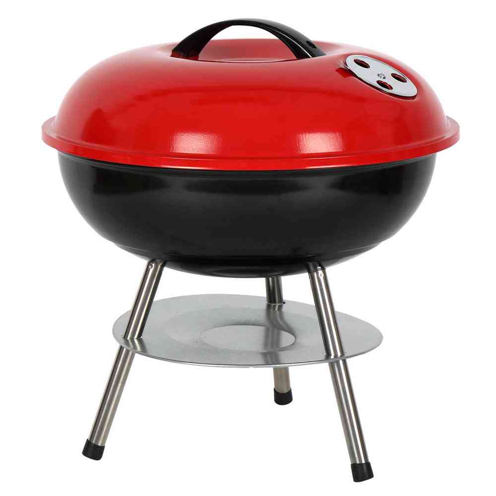 Portable 14 Inch Bbq Charcoal Grill
