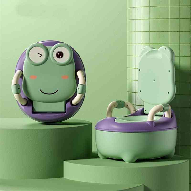 Baby Potty Plastic Pot Infant Training Seat Cute Baby Portable Safe Chair Comfortable Urinal Panda Kids Toilet Trainer