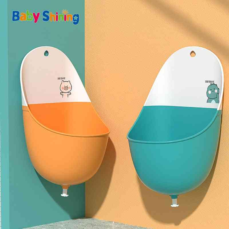 Baby Shining Baby Potty Toilet Urinal Kids Potty Training Baby Pee Toilet Infant Bathroom Wall-mounted Urinal Travel Potty