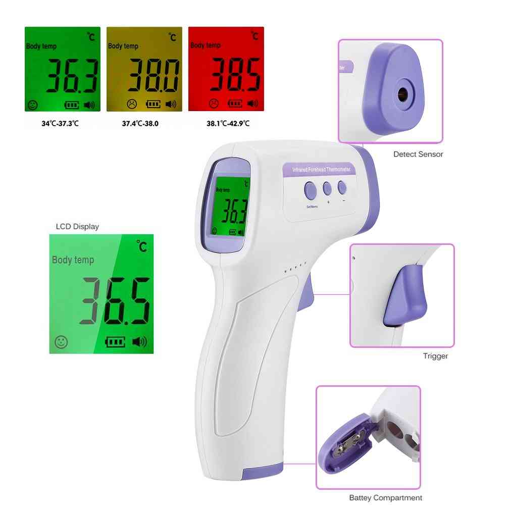 Digital Lcd Infrared Thermometer