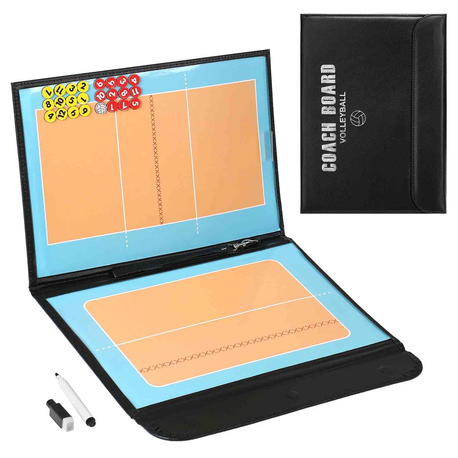 Foldable Magnetic Tactic Board Coaching Volleyball Board