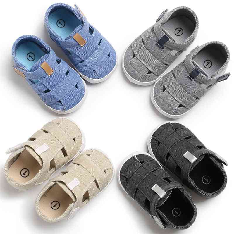 Newborn Baby Boy Girl Solid First Walkers Shoes