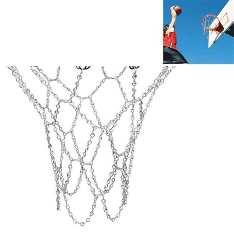Outdoor Galvanized Steel Chain Basketball Net