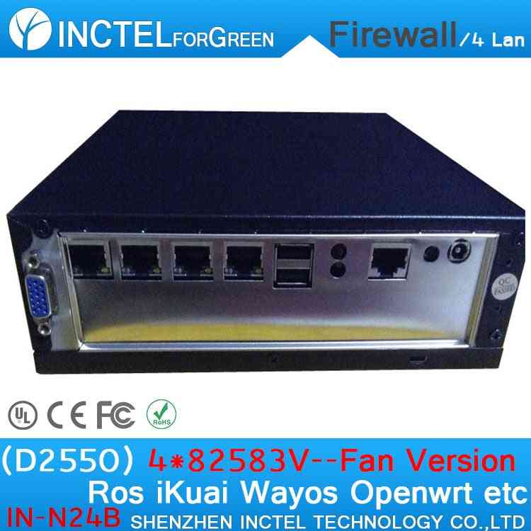 Cheap Barebone Firewall Router Server With Dc12v Single Power Input Support