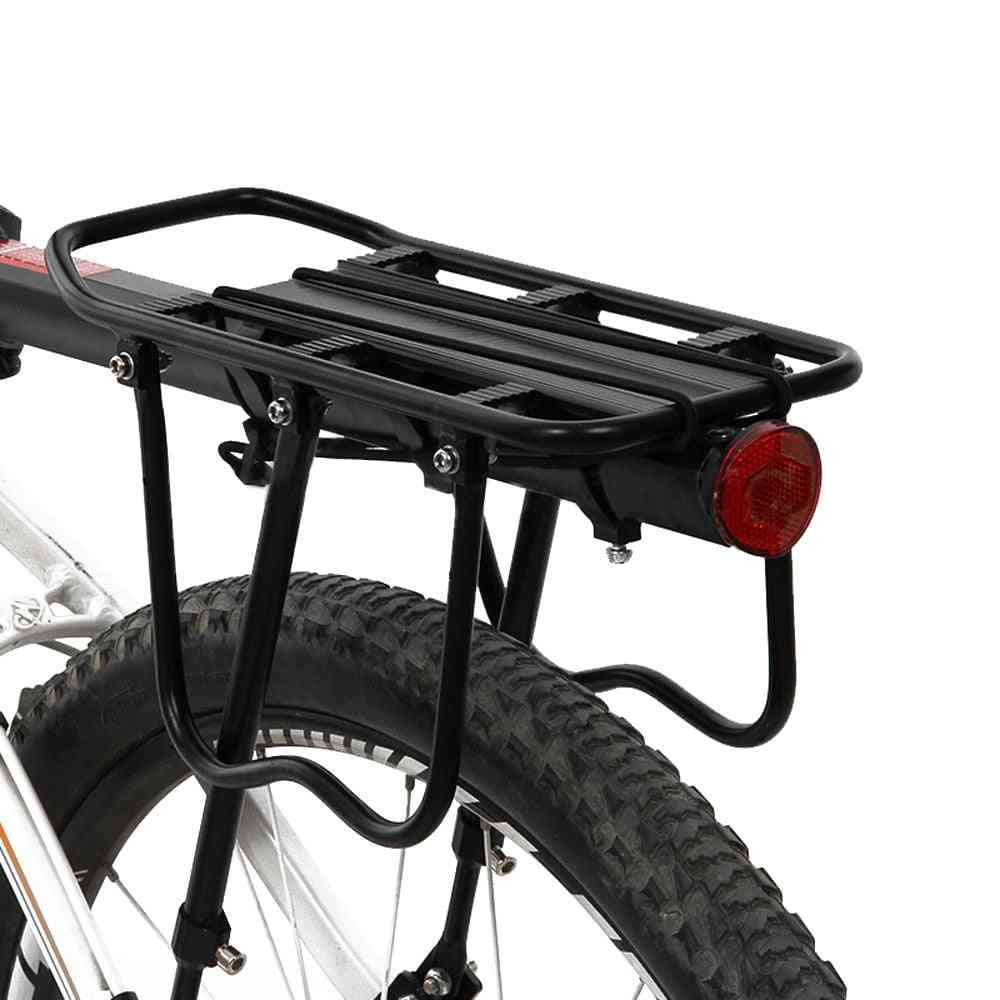 Bicycle Luggage Carriers Cargo Seat Post Carrier Rear Rack Fender Aluminum Alloy Frame Carrier Holder Mount Bicycle Pannier Rack