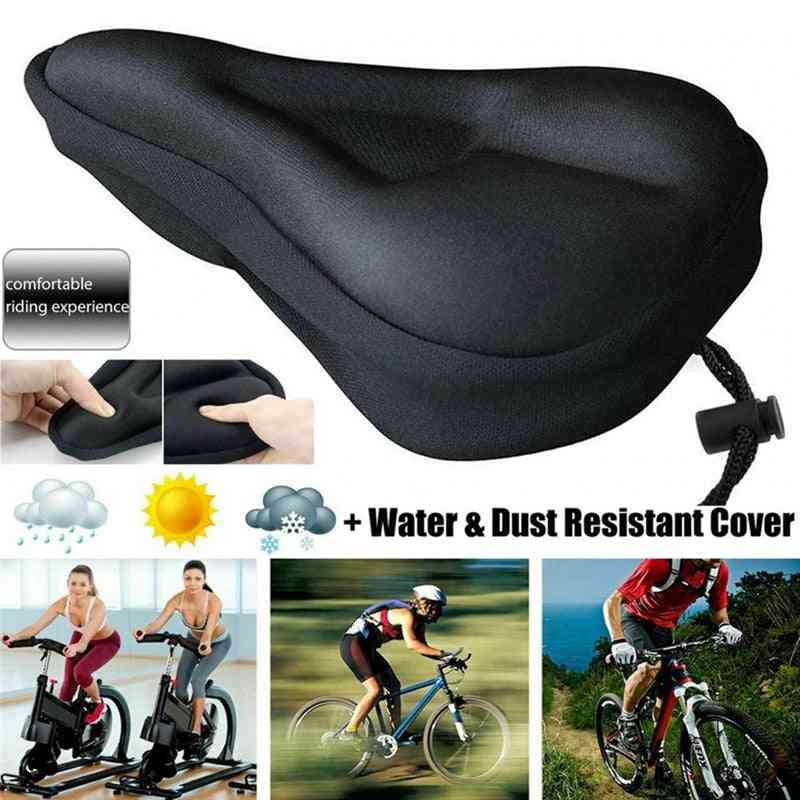 Bicycle Saddle Seat Ultra Soft Silicone Gel Pad Cushion Cover