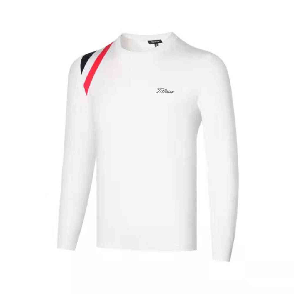 Golf Apparel 2021 New Men's Fall/winter Golf Sweater Warm Rabbit Fleece Knitted Fashion Sports Golf Sweater Free Shipping
