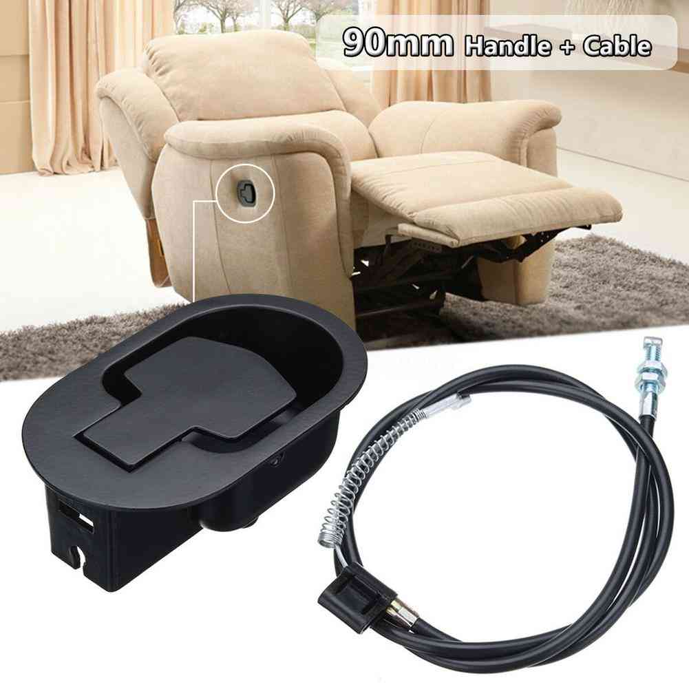 Couch Release Lever Replacement Sofa Chair Recliner Release Pull Handle Part Longer End Cable Fits Funiture Accessory