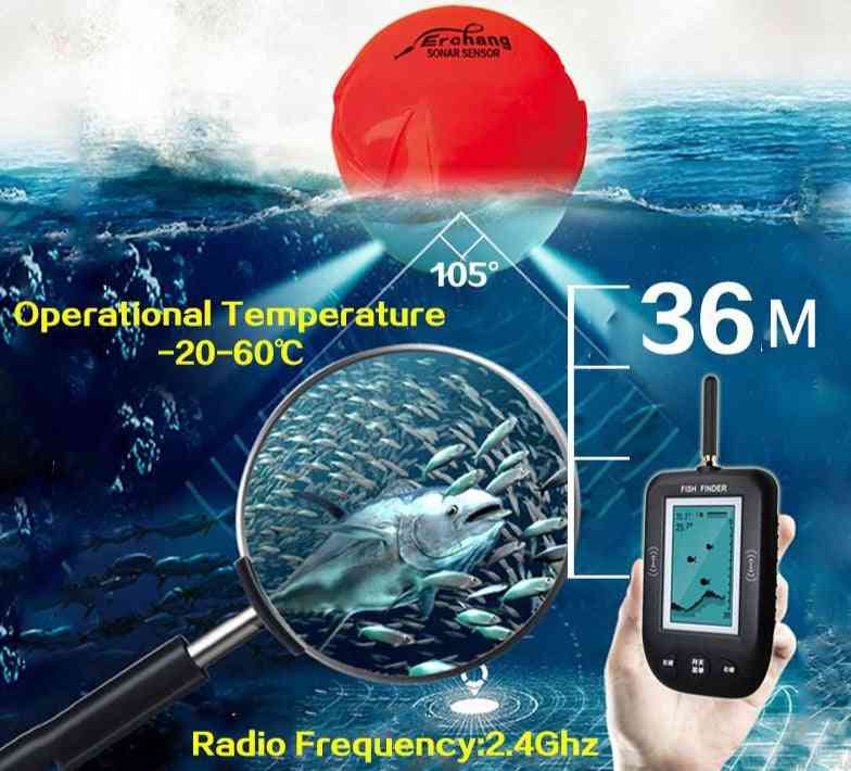 F3/c Wireless Portable Fish Finder Sonar Depth Sounder