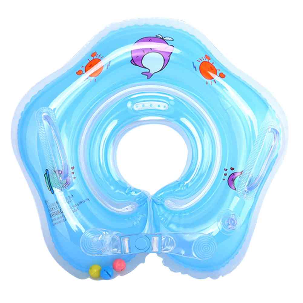 Infant Newborn Pump Mattress Pool Swim Wheel
