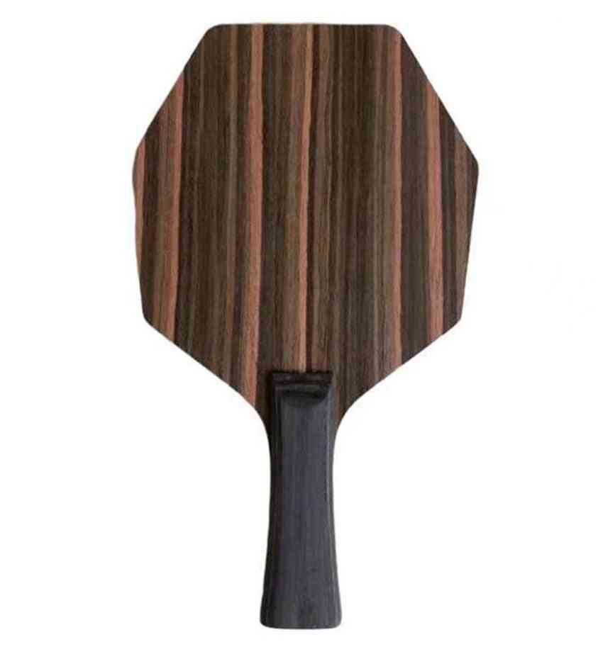 Ebony Material Table Tennis Blade Racket
