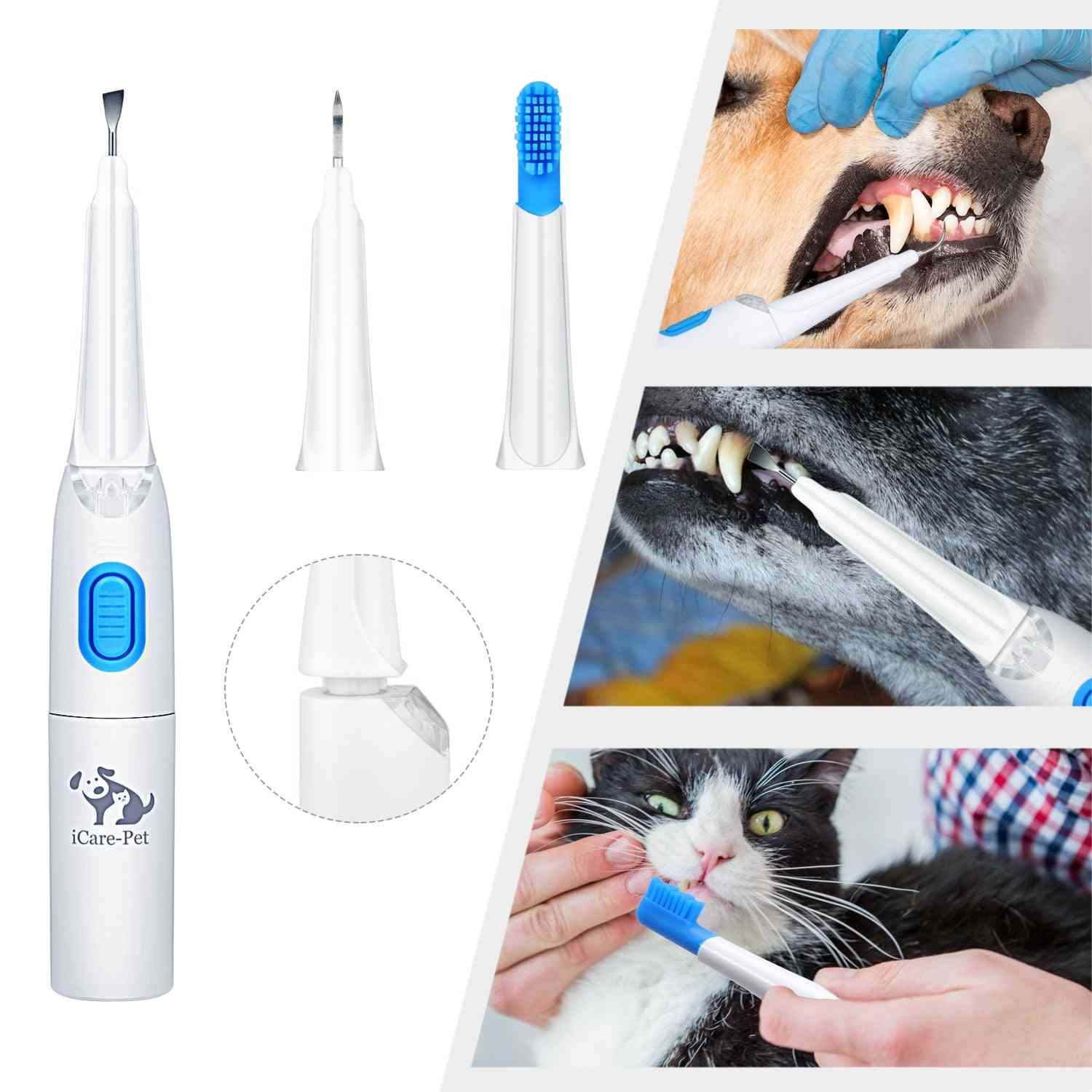 Ultraääni hammaskivenpoistohammasharja lemmikkieläimille