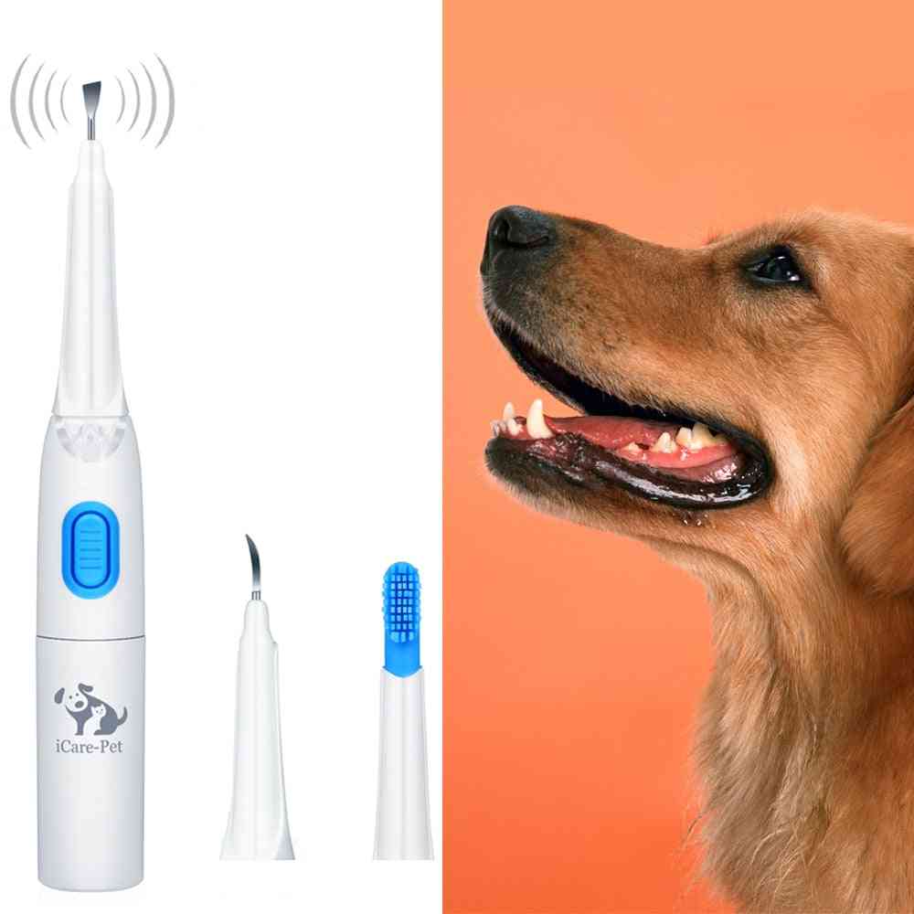 Ultrasonic Dental Calculus Remover Toothbrush For Pets