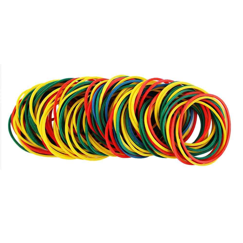 100pcs Mix Colorful Tattoo Rubber Bands