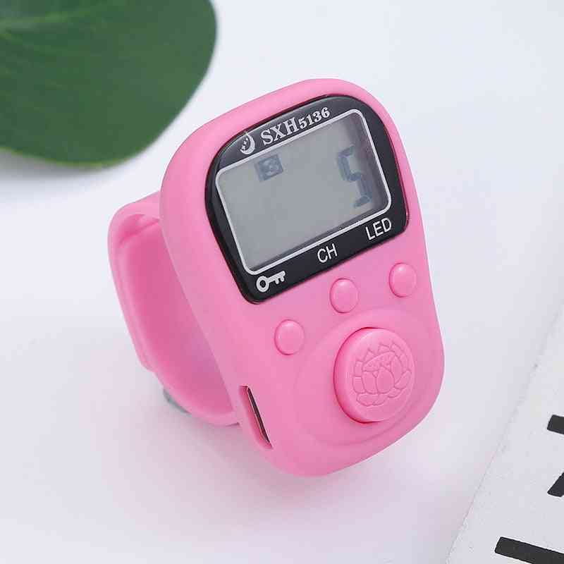 6 Digital Lcd Electrical Hand Tally Ring Counter