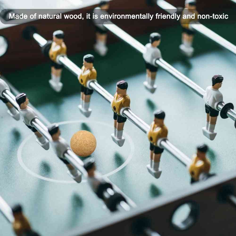 36mm Cork Solid Wood Foosball Table Soccer Ball