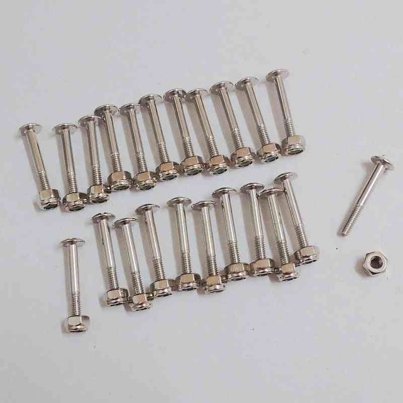 26 Screws & Nuts For 5/8 Rod Player