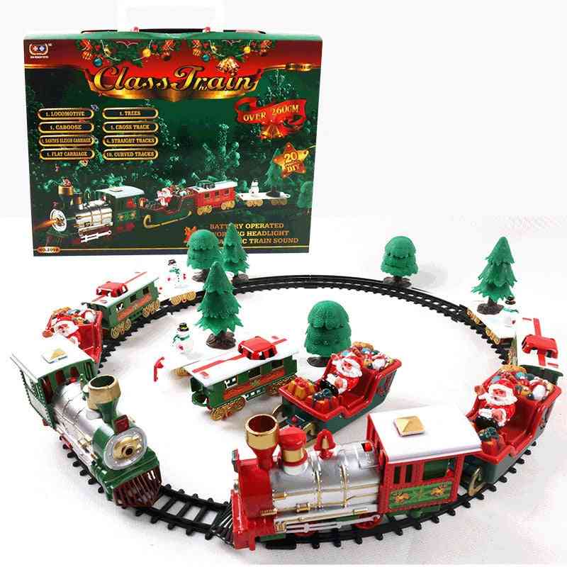 Lights And Sounds Christmas Train Set