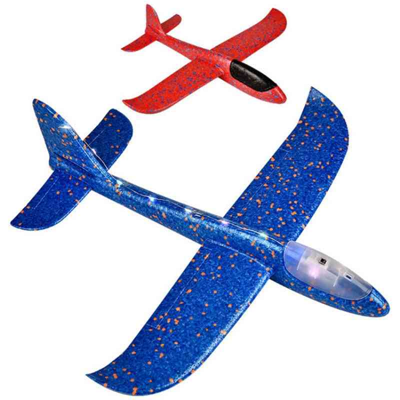 48cm Foam Plane Glider Hand Throw Airplane Glider Toy Planes Inertial Epp Outdoor Launch Kids For