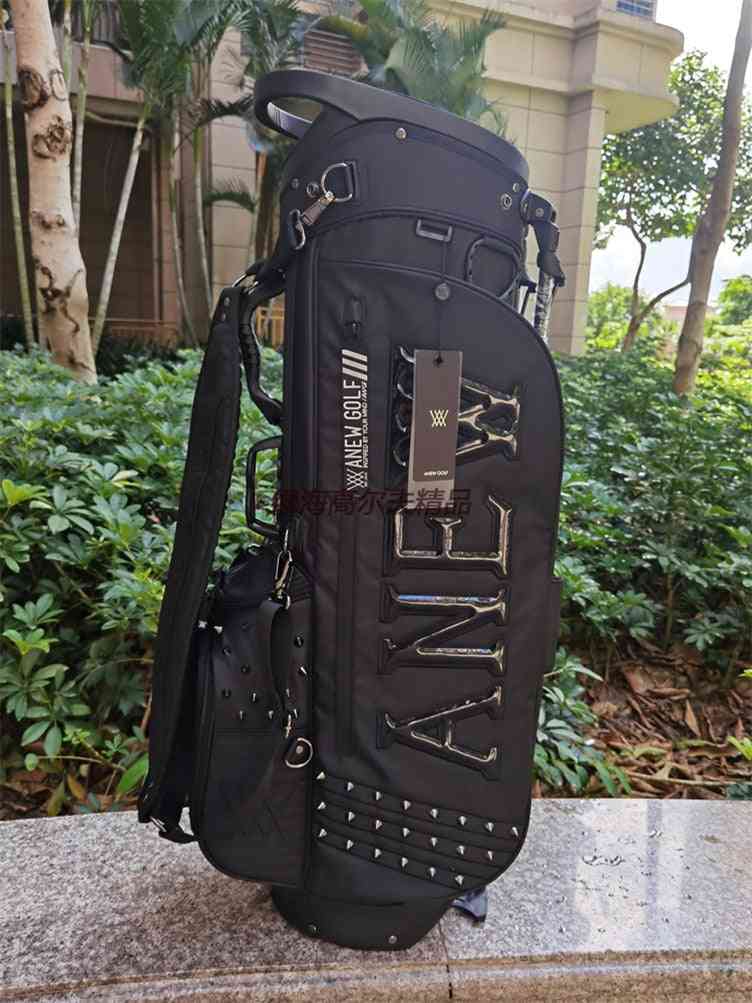 Stand Golf Bag - Black Green Waterproof