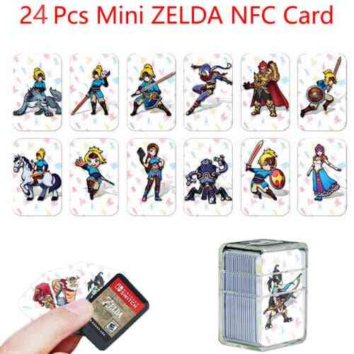 Full Set Breath For The Wild Zelda Game Nfc Collection Mini Card Ntag