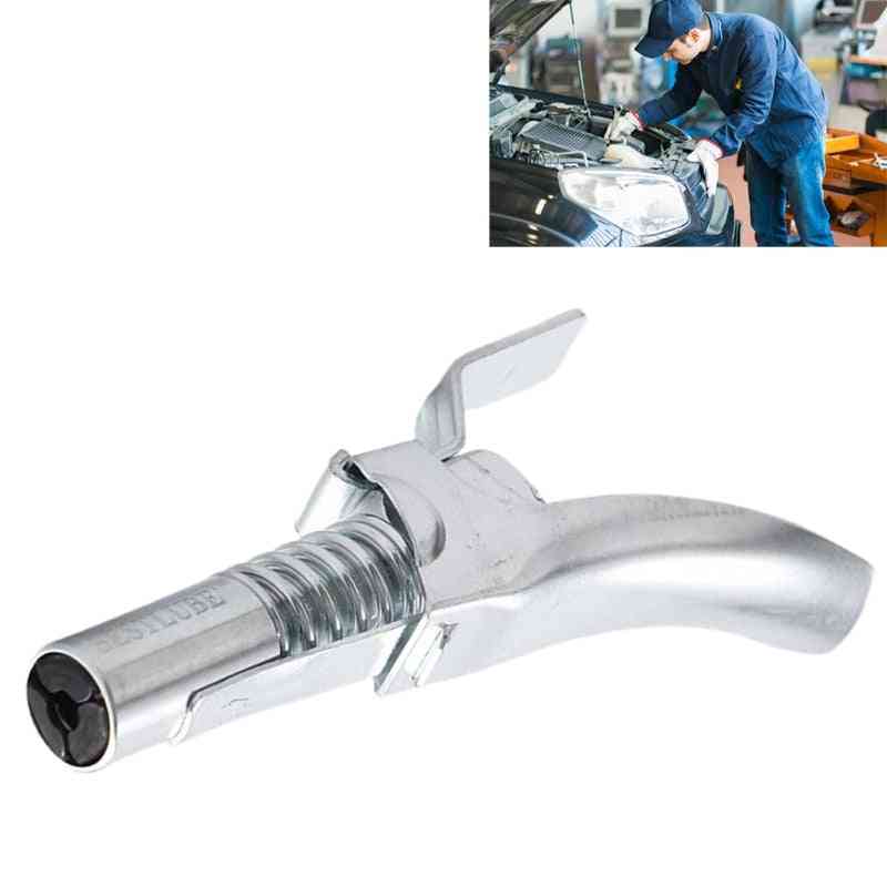 Metal Grease Guns Does Not Leak Once Locked On Tools
