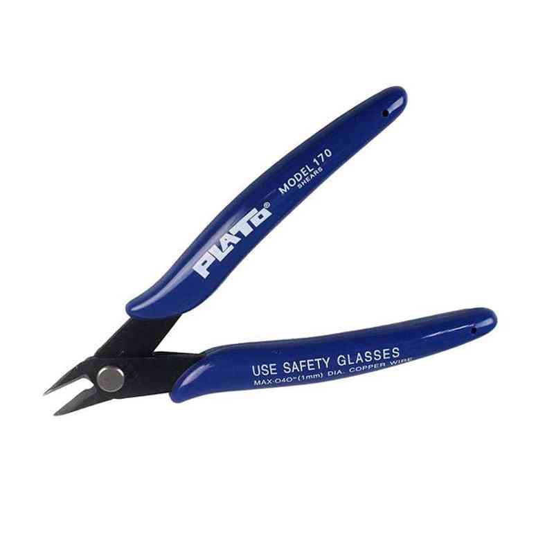 Diagonal Pliers, Electrical Wire Cutters Cutting Side Snips Flush Pliers