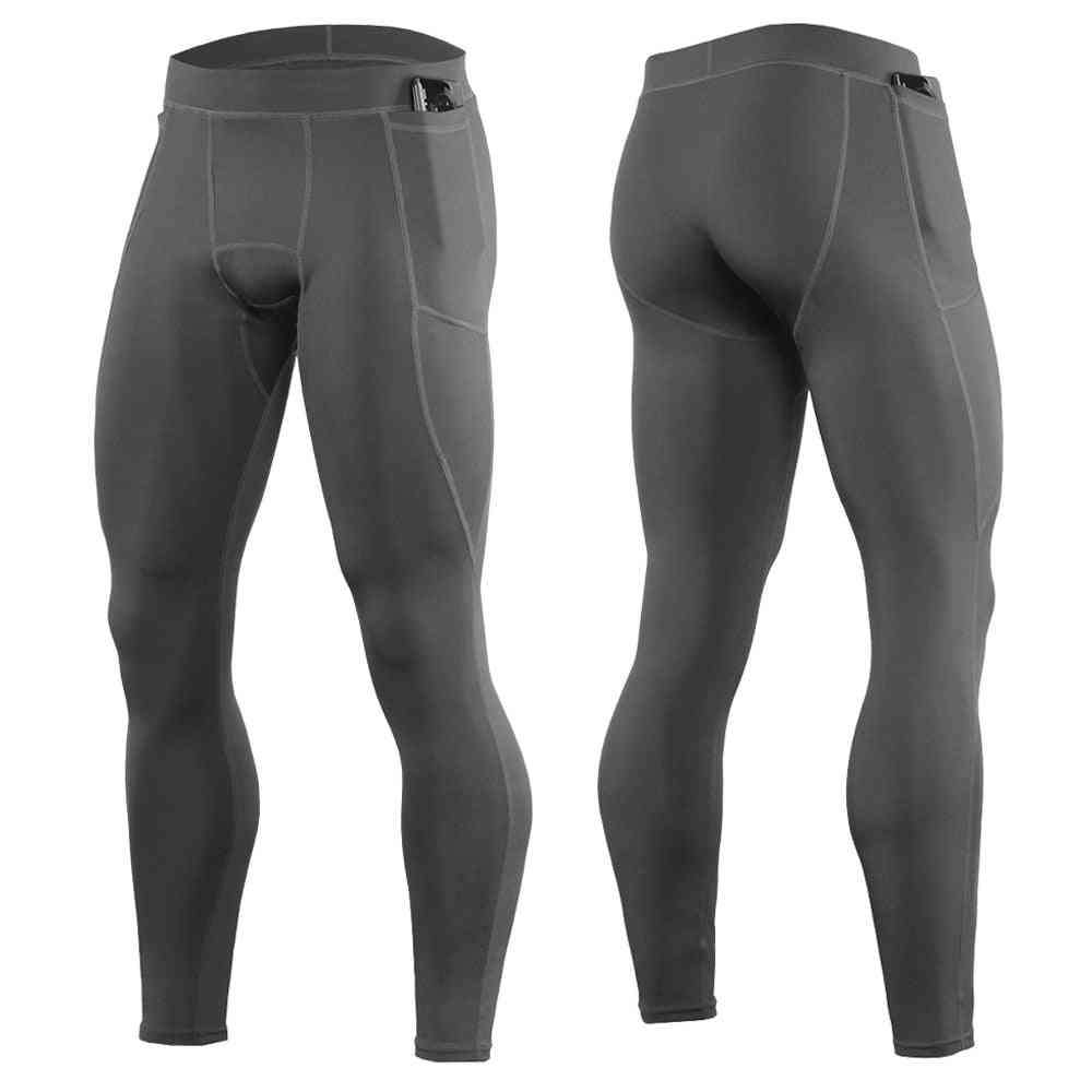 Fitness bukser med strækbare lommer til sport leggings