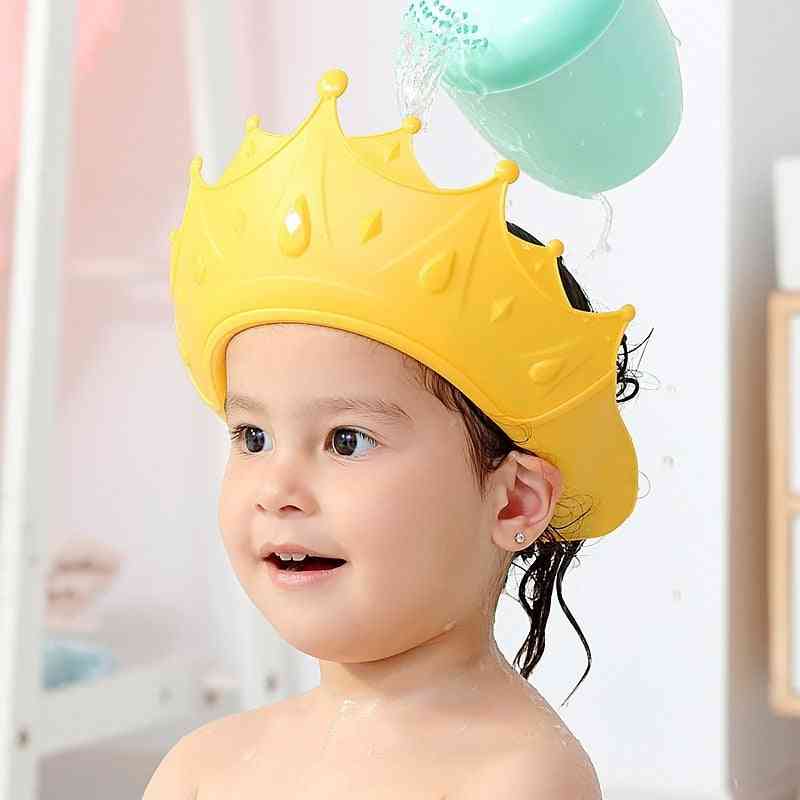 Newborn Adjustable Hair Wash Baby Shower Cap