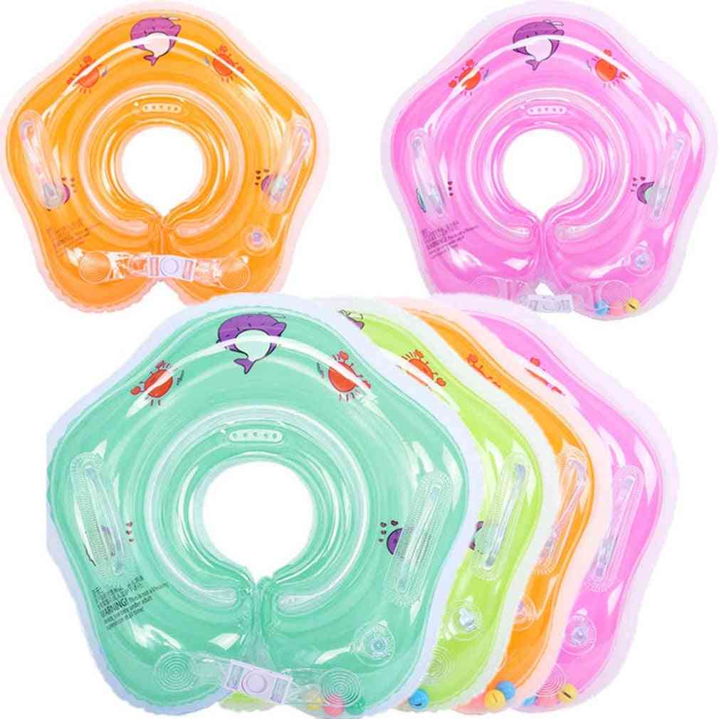 Spädbarns float cirkel baby hals ring tub