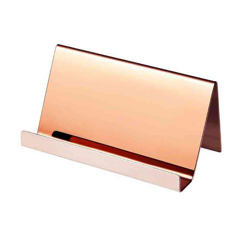 High-end Stainless Steel Business Name Card Holder