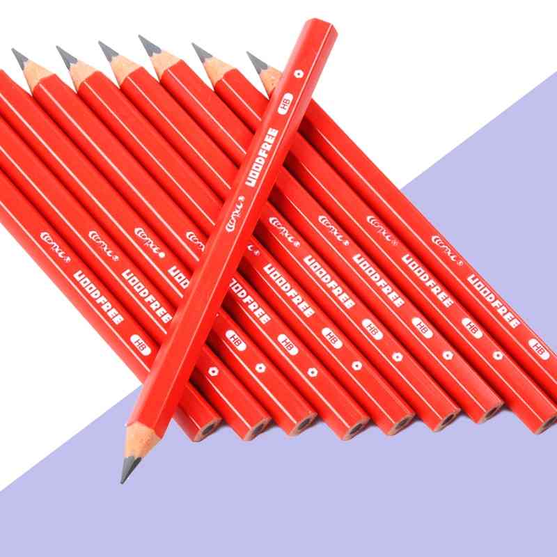 Short Jumbo Hexagonal Graphite School Pencils Set
