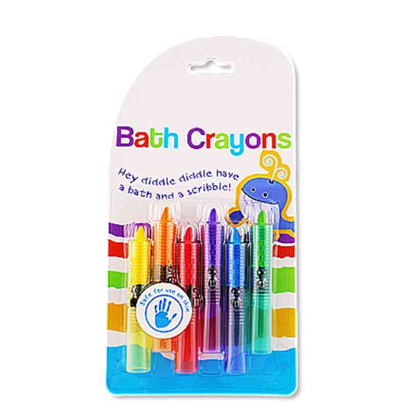 Baby Putter Bathroom Graffiti Crayons