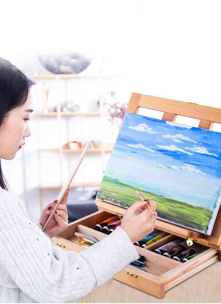 Wooden Table Easels For Painting