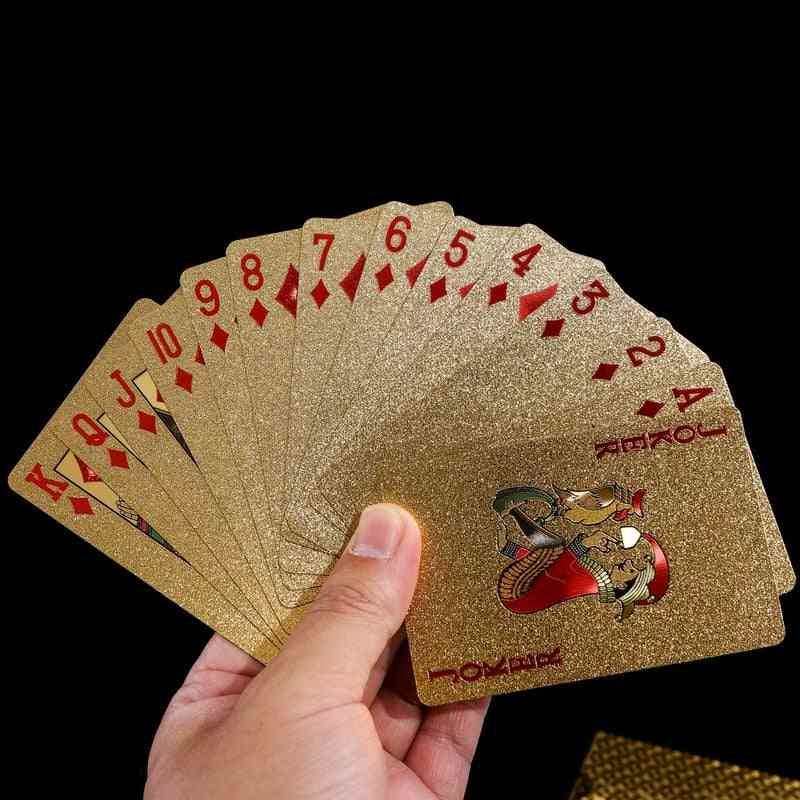 Playing Cards - Plastic Poker Game