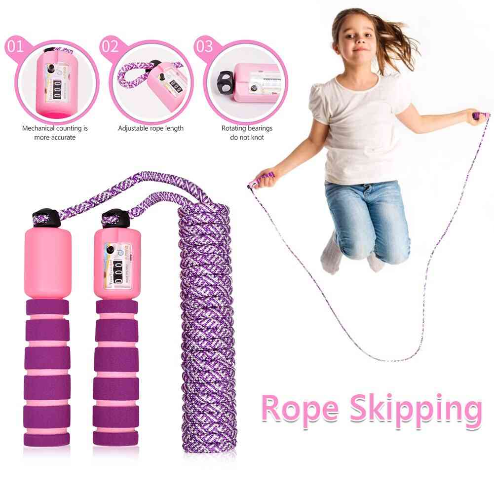 Fitness Exercise Jumping Counting Skipping Rope