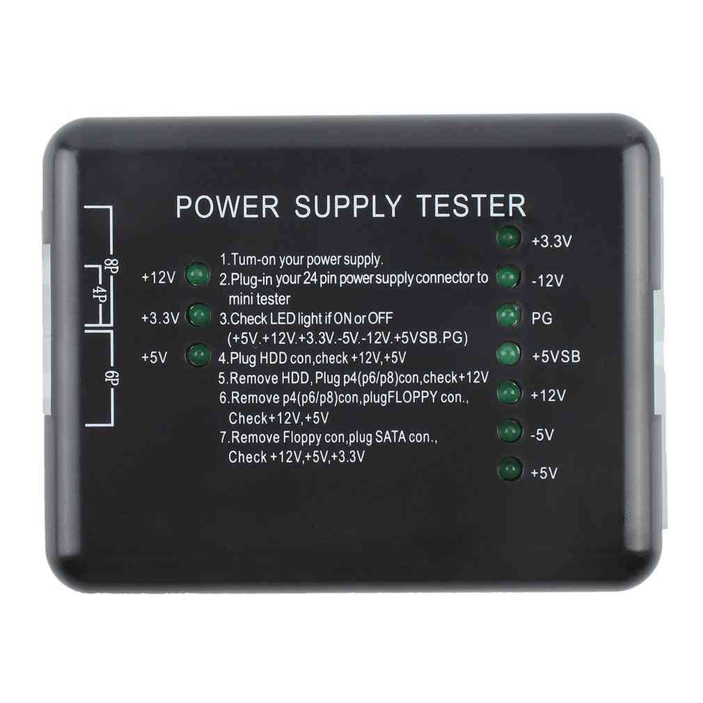 Power Supply Tester Checker  Measuring For Pc-power