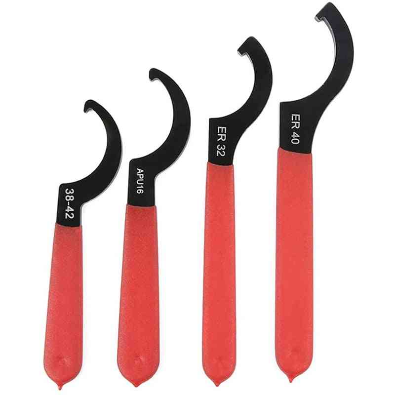 Set Shock Spanner Wrench Set C-shape Hook Wrenches Tools