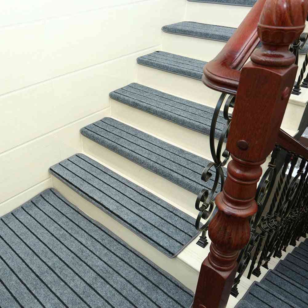 Self Adhesive Stair Pads Anti Slip Rugs Carpet Mat Sticky Bottom Repeatedly