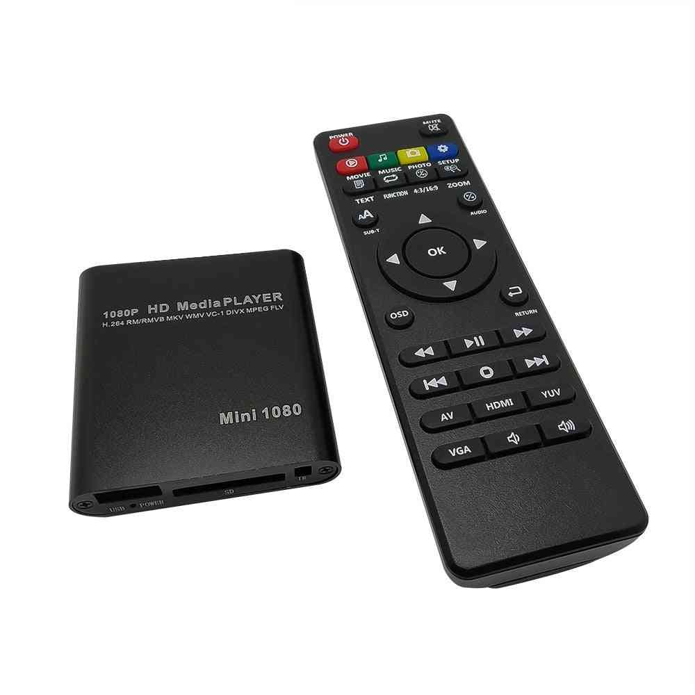 Media Video Player With Hdmi-compatible