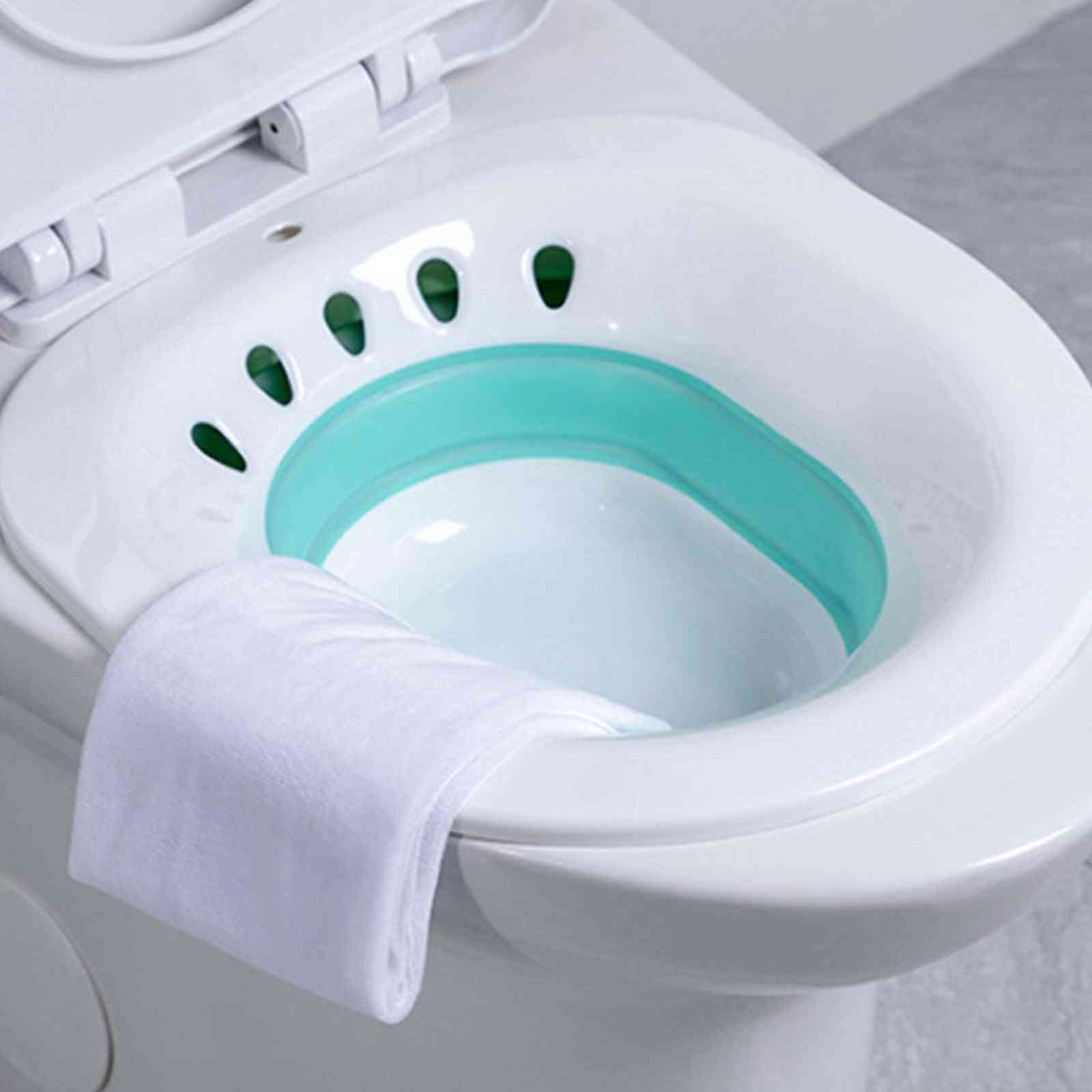 Foldable Bidet Wash Basin Postpartum Hemorrhoids Patient Toilet Tub