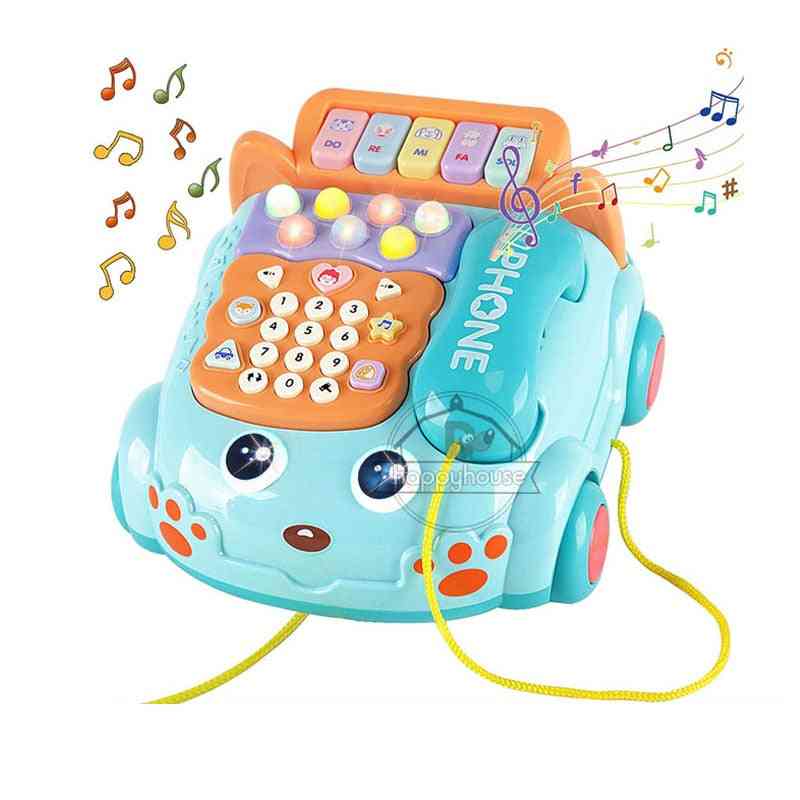 Baby Toys 0 12 Months Montessori Musical Piano Phone